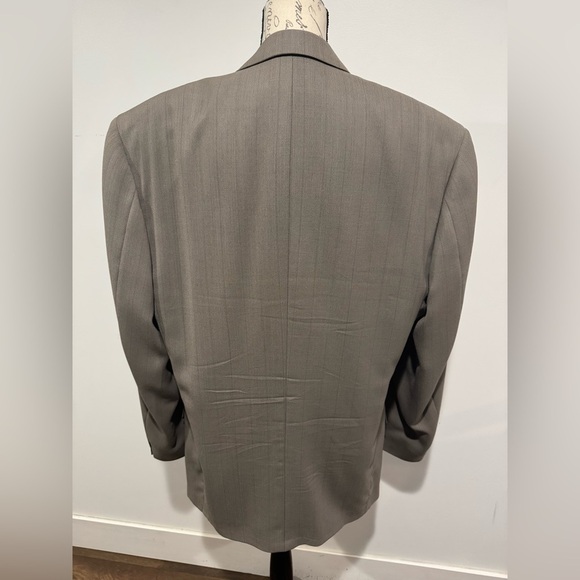 Givenchy Monsieur Vintage Sport Coat Blazer Suit Jacket Tan Size 42/44 USA - Picture 4 of 9